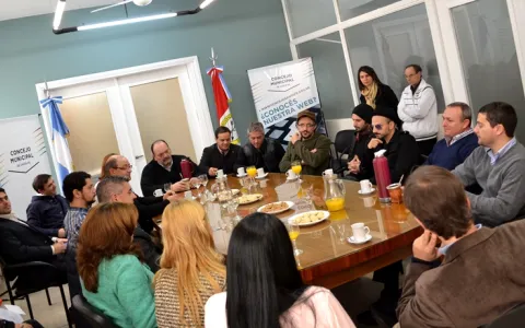 El Concejo recibió a los santafesinos ternados para el Martín Fierro Federal