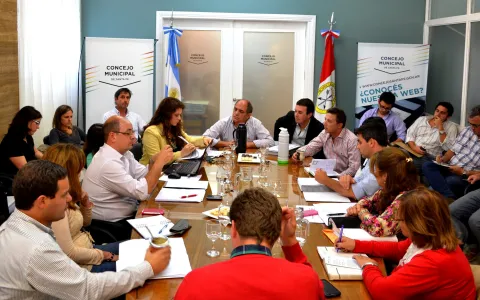 Concejales y funcionarios municipales analizaron el Proyecto de Presupuesto 2015