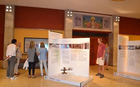 En Semana Santa, el circuito del Papa Francisco fue visitado por cientos de santafesinos y turistas