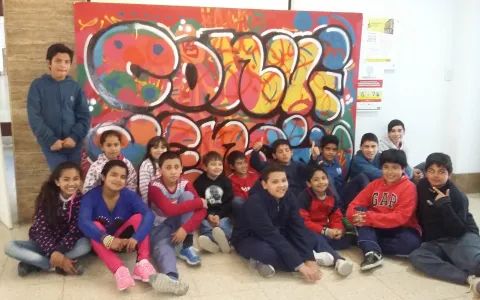 Los chicos de la Asociación La Búsqueda exponen sus trabajos en el Concejo