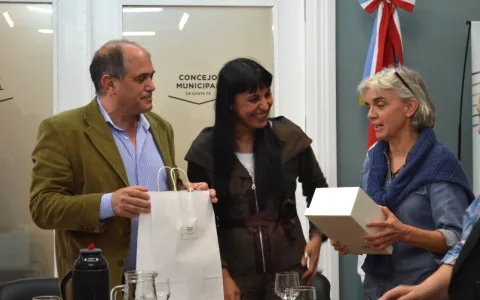 Los Concejales recibieron a la reconocida arquitecta María Cecilia Brown Birabén