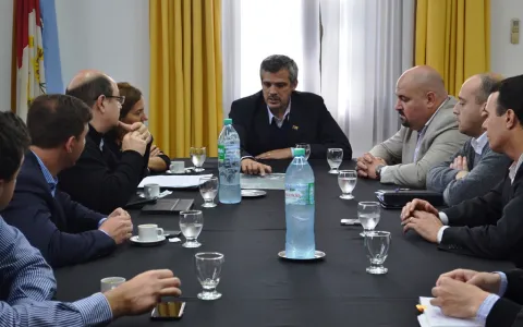 Concejales se reunieron con el  presidente del Ente Portuario