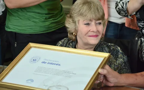 Discapacidad: el Concejo Municipal reconoció la trayectoria de la Doctora Noemí Imhoff