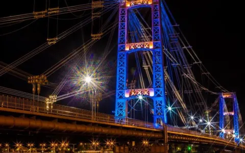 Barrileteada Nacional por el Autismo: iluminarán de azul el Puente Colgante