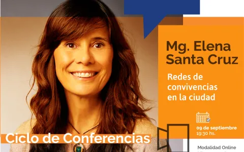 Continúa el Ciclo de Conferencias "Vínculos y Ciudadanía: Lo colectivo los pandemia"