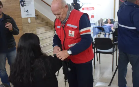Se realizó una jornada de donación de sangre en el Concejo Municipal