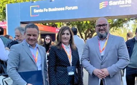 Chuchi Molina: “Celebramos que el gobernador promueva a Santa Fe como un polo de inversiones internacionales”
